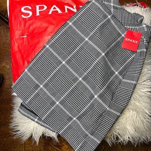 The Perfect A-line Mini Skirt, 17" in Classic Plaid Jacquard - Never worn; NWT